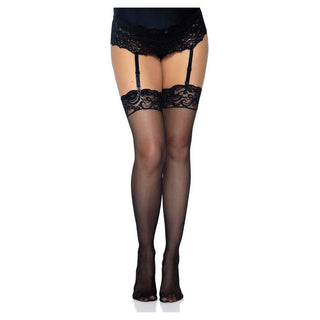 Leg Avenue Alix Sheer Thigh High Stockings