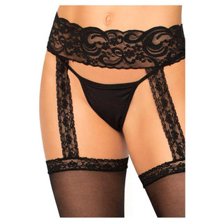 Leg Avenue Thea Garter Belt Thigh High