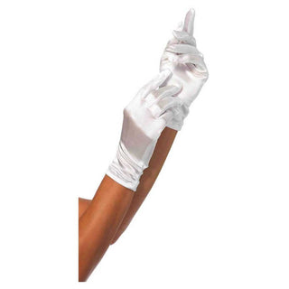 Leg Avenue Satin Wrist Length Costume Gloves