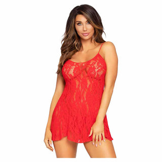 Leg Avenue In My Dreams Rose Lace Chemise