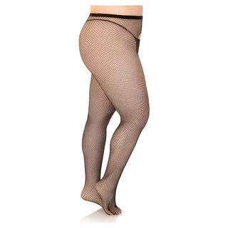 Leg Avenue Ginny Fishnet Crotchless Pantyhose