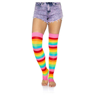 Leg Avenue Raya Rainbow Leg Warmers