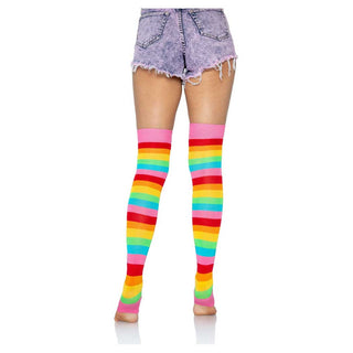 Leg Avenue Raya Rainbow Leg Warmers