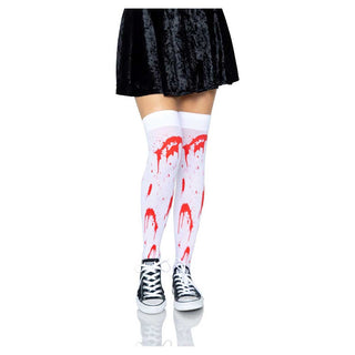 Leg Avenue Rhea Zombie Thigh High Stockings