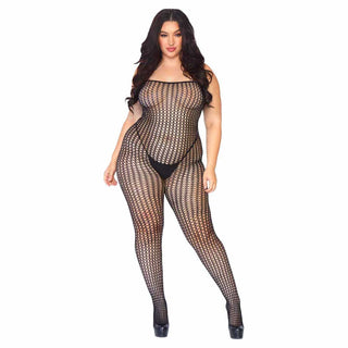 Leg Avenue Crochet Net Crotchless Bodystocking