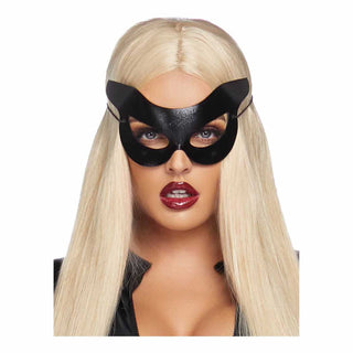 Leg Avenue Vinyl Wet Look Cat Costume Mask