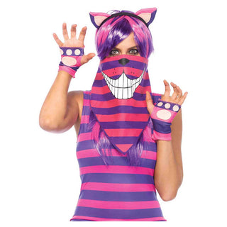 Leg Avenue Cheshire Cat Costume Bandana Mask