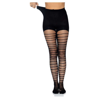 Leg Avenue Lara Shredded Fishnet Tights