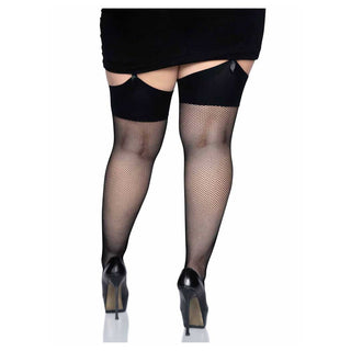 Leg Avenue Lucy Fishnet Thigh High Stockings