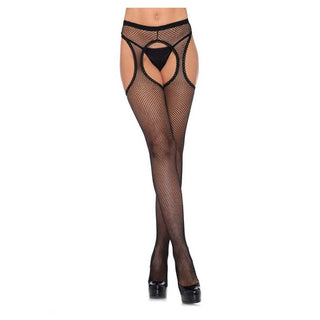 Leg Avenue Dawn Fishnet Suspender Hose