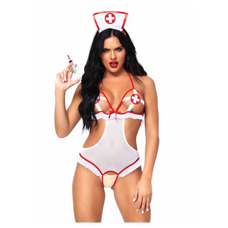 Leg Avenue Naughty Nurse Roleplay Lingerie Set