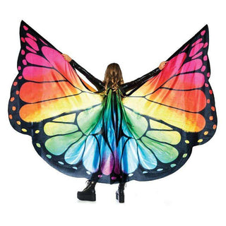 Leg Avenue Festival Butterfly Wing Halter Cape with Batons