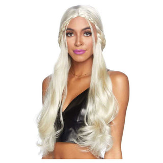 Leg Avenue 32" Braided Long Wavy Dragon Queen Wig