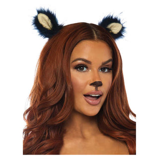 Leg Avenue Furry Animal Costume Ear Hair Clips