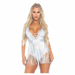 Leg Avenue Rock The Boat Fringe Bodysuit