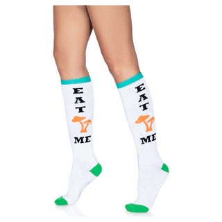 Leg Avenue Eat Me Knee High Socks