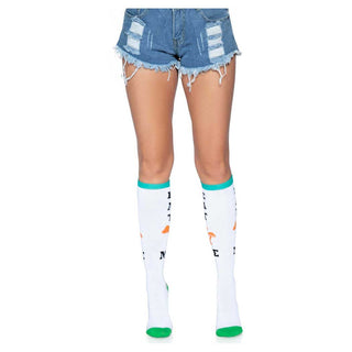 Leg Avenue Eat Me Knee High Socks