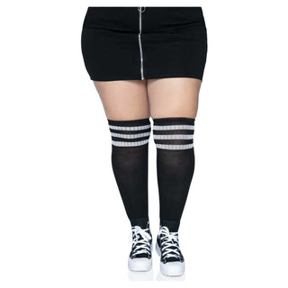 Leg Avenue Kellee Plus Athletic Over The Knee Socks