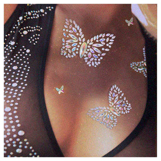 Leg Avenue Aurelia Glow in the Dark Body Jewels Sticker