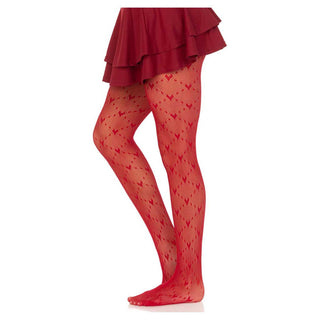 Leg Avenue Valentina Heart Net Tights