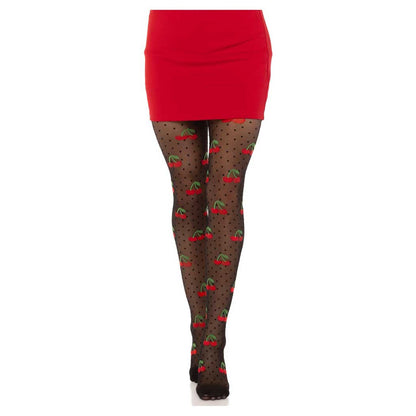 Leg Avenue Cherry Pie Dotted Tights