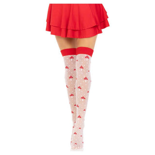 Leg Avenue Magic Mushroom Thigh Highs