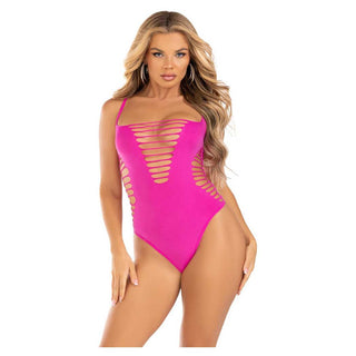 Leg Avenue Reckless Behavior Thong Bodysuit