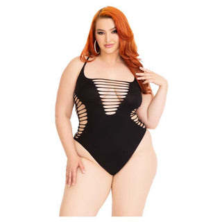 Leg Avenue Reckless Behavior Thong Bodysuit