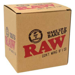 RAW Wake Up & Bake Up Coffee Mug