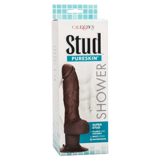 CalExotics Shower Stud Super Stud Dildo Brown