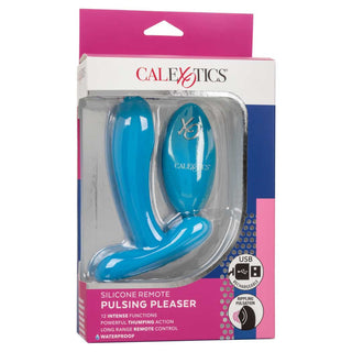 CalExotics Silicone Remote Controlled Pulsing Pleaser Anal Plug