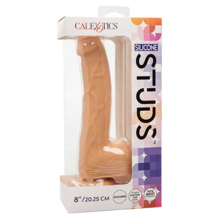 CalExotics Silicone Studs 8" Dildo with Suction Cup