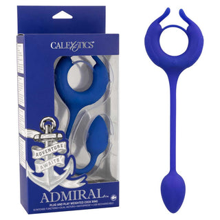 CalExotics Admiral Plug and Play Weighted Cock Ring