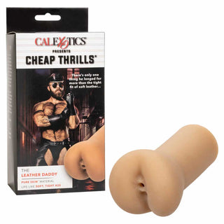 CalExotics Cheap Thrills The Leather Daddy Stroker