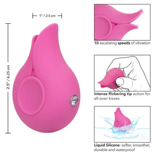 CalExotics LuvMor™ Kisses Flickering Mini Massager