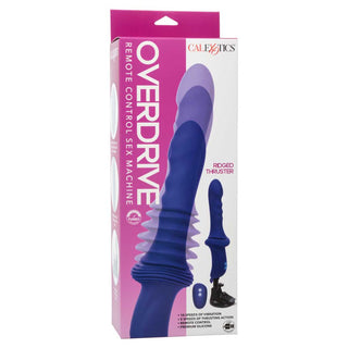 CalExotics Overdrive Remote Control Sex Machine Ridged Thruster