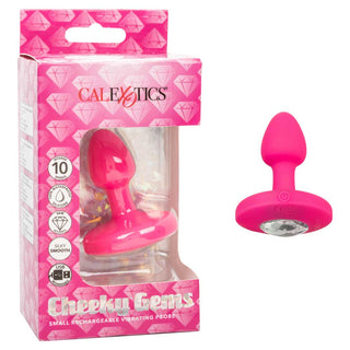 CalExotics Cheeky Gems Small Rechargeable Vibrating Probe