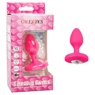 CalExotics Cheeky Gems Medium Rechargeable Vibrating Probe