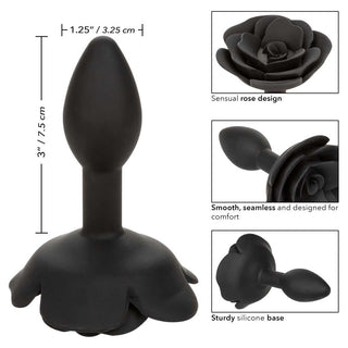 CalExotics Forbidden Small Rose Anal Plug