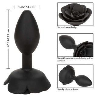 CalExotics Forbidden Large Rose Anal Plug