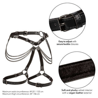 CalExotics Euphoria Multi Chain Thigh Harness