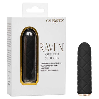 CalExotics Raven Quilted Seducer Bullet