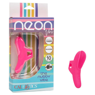 CalExotics Neon Vibes The Nubby Vibe Finger Vibrator