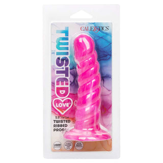 CalExotics Twisted Love 5.5" Twisted Ribbed Probe