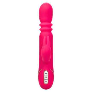 CalExotics Jack Rabbit Signature Heated Silicone Triple Fantasy Rabbit