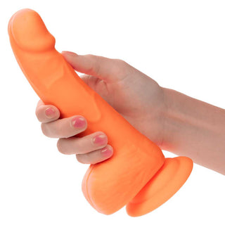 CalExotics Neon Silicone Studs 6" Dildo