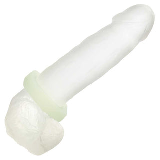 CalExotics Alpha Glow-In-The-Dark Liquid Silicone Prolong Sexagon Ring