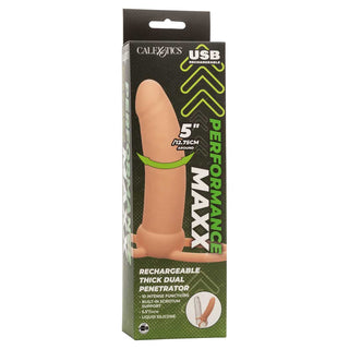 CalExotics Performance Maxx Rechargeable Thick Dual Penetrator