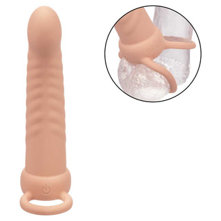 CalExotics Performance Maxx Rechargeable Ribbed Dual Penetrator