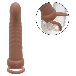 CalExotics Performance Maxx Rechargeable Ribbed Dual Penetrator